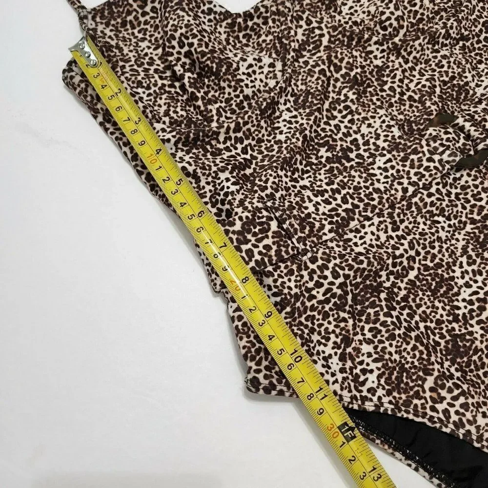 Faithfull The Brand -‎ 10/XL - Women's swim Amalfi One Piece Charlie Leopard 🐆